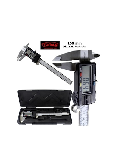 Tomax Digital Kumpas 150 Mm N11.206