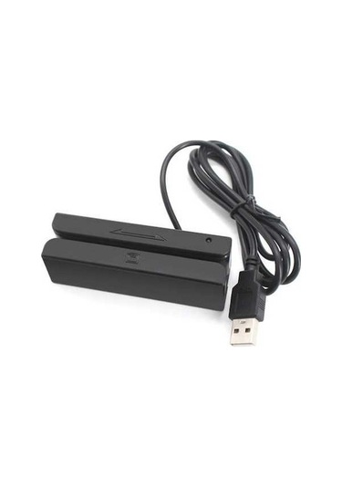 Novahub Tam 3 Parçalı Usb Manyetik Şerit Kart Okuyucu, Tak Ve Çalıştır, Yeşil Işık Ve Buzzer, Çift Yönlü Okuma Pos Makinesi