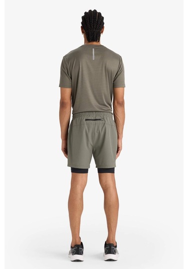 Defacto Defactofit Slim Fit Dar Kesim Sporcu İçi Taytlı Dokuma Şort F0010ax25aukh398 Haki Defacto Defactofit Slim Fit Dar Kesim Sporcu İçi Taytlı Dokuma Şort F0010ax25aukh398 Haki