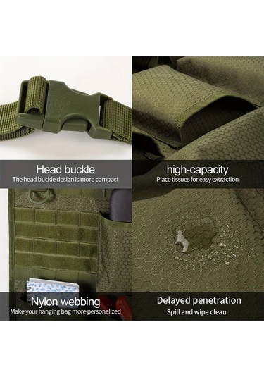 Willowhaven Siyah Molle Araç Koltuğu Düzenleyici - Katlanır Suv Kamyonet Van Bagaj