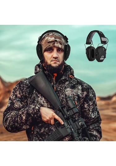 Gebibd Kulaklıklar Aktif Gürültü Azaltma Katlanabilir Avcılık İşitme Koruması Elektronik Kulak Koruması Atış İçin Diğer