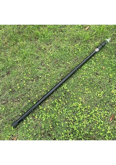 Pazly Telescopik Tarp Direkleri - Ayarlanabilir Kamp Çadır Direkleri, Hafif Alüminyum, Şemsiye Ve Barınak İçin Siyah