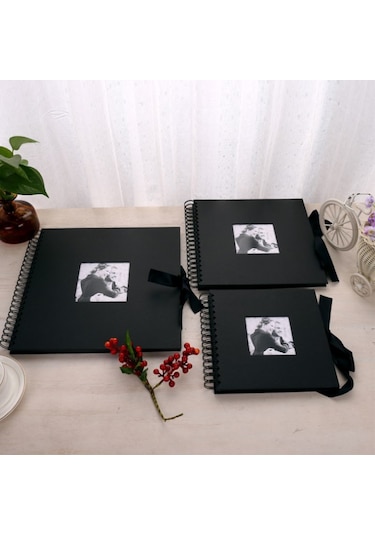 8 İnç Dıy Scrapbook Sevgililer Günü Hediyeleri Düğün Ziyaretçi Defteri Craft Kağıt Yıldönümü Seyahat Hafıza Scrapbooking Fotoğraf Albümü Sığır Derisi