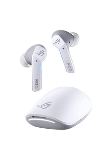 Asus Rog Cetra True Wıreless Düşük Gecikme Wıreless Bağlantı Anc Özelliği 27 Saate Kadar Pil Ömrü Ipx4 Su Geçirmez Armoury Crate İle Ekolayzer Vırtual 7.1 Özellikli Kulakiçi Kulaklık Beyaz