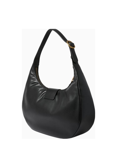 Kurt Geiger Chelsea Hobo Bag, Deri, Geniş Ve Şık Günlük Çanta Siyah