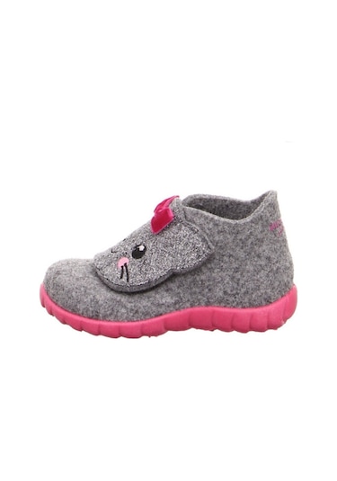 Superfit 8-00295 Çocuk Keçe Panduf Gri