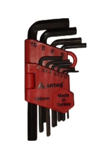Artaş 120mm Alyan Seti 10 Parça Diğer
