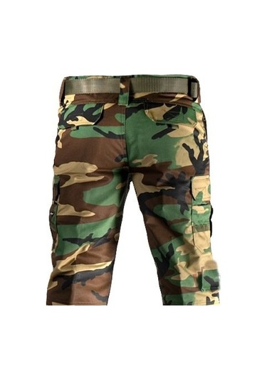 KISA KAMFLAJ KAPRİ  PANTOLON BEDEN - 42 Çok Renkli