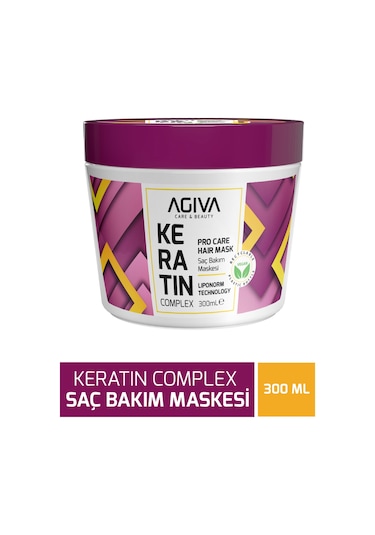 Besleyici Onarıcı Keratin İçerikli Saç Bakım Maskesi-300ml