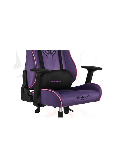 Rio Plus Balerion Terletmez Kadife Kumaş Mor Gaming Oyuncu Koltuğu -3 Mor
