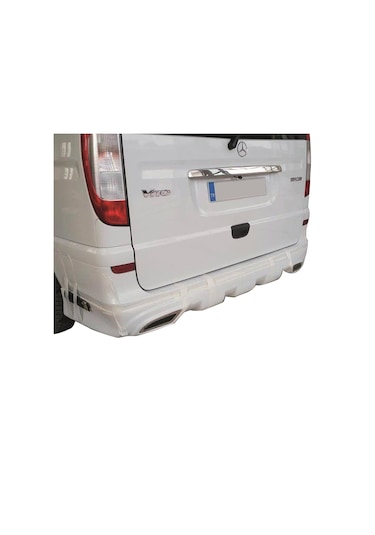Mercedes Vito Difüzörlü Arka Tampon Eki 2004-2015 Orta-uzun Şase