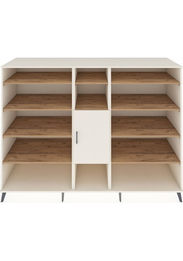 Kronos Dolap 12 Raflı Tek Kapaklı 220x59x163 Aytaşı-aytaşı/çam Aytaşı-aytaşı/çam