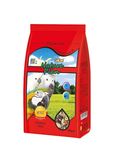 Nature Plan Papağan Yemi 800 G x 5 Adet