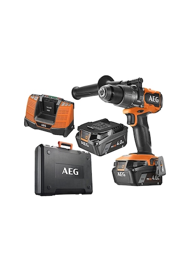 Aeg BSB 18C3BL-402C 4.0 Ah Çift Akülü Darbeli Matkap Vidalama -T4935478938