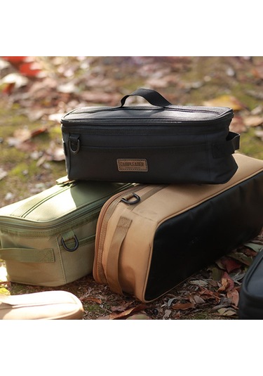 Suntek Kamp Alet Saklama Çantası Çift Fermuarlı Siyah