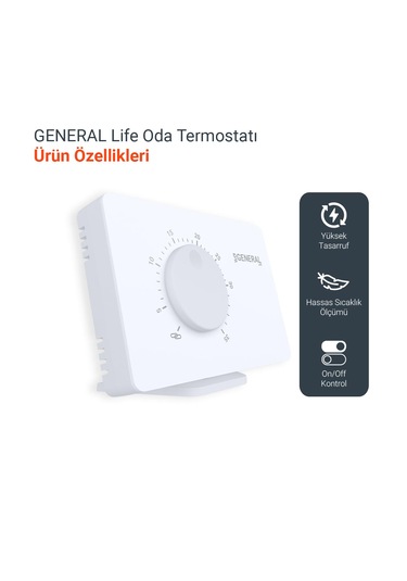 Therma Ht110s Rf Kablosuz Oda Termostatı - Beyaz