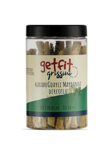Getfit Karabuğdaylı Maydanoz Dereotlu Grissini 80 Gr