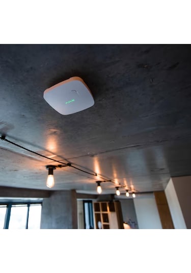 Ajax Fireprotect Plus White With Co Sensörlü Kablosuz Yangın Dedektörü Beyaz