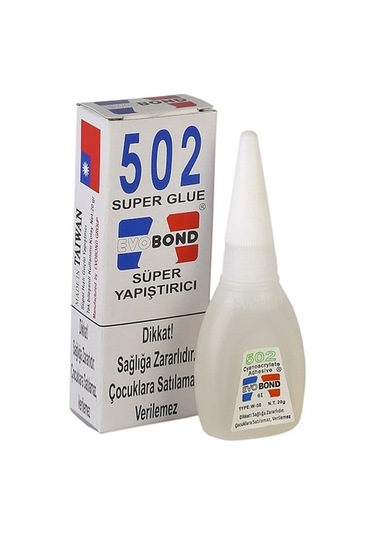 Evobond 502 Süper Japon Yapıştırıcısı 20 Gr