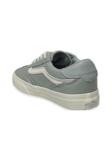Vans Vn000d7u Brooklyn Ls Sneakers Gri Unisex Spor Ayakkabı Yeşil Çok Renkli