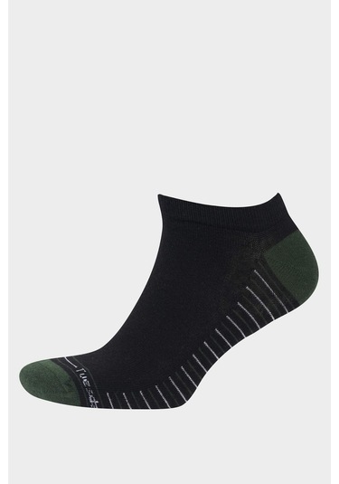 Defacto Erkek 5li Pamuklu Patik Çorap F5286axnskr1 Çok Renkli