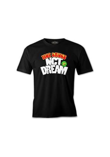 Hot Souce - Nct Dream Siyah Erkek Tshirt 001