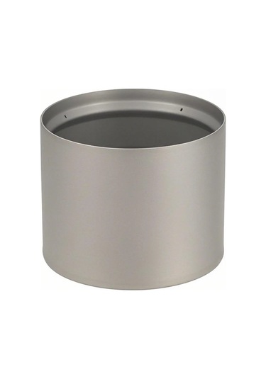 Reedark Titanyum Alkol Çadır Ocağı - 100ml Kapasite, 0.5mm Kalınlık, 50g Ağırlık, 60x50mm Boyut Gümüş