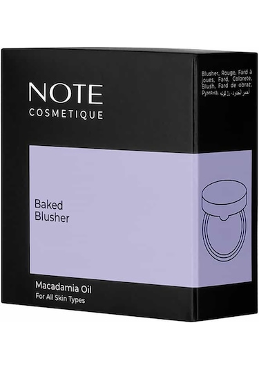 Note Cosmetics Cosmetics Baked Allık 06 Hot Rose Işıltılı Highlighter