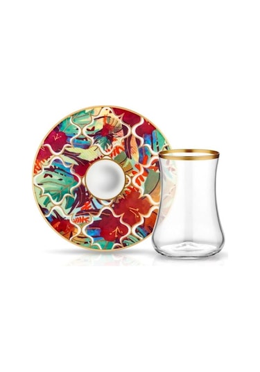 Koleksiyon Dervish Çay Seti 6 Lı Amazon Tropıc Seffaf