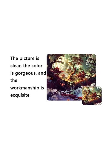 Ebitda El-boyalı Fantazi Desenli Mouse Pad, 400x900x2mm, 5 Volkanik Ağaç, Kauçuk-kumaş, Yumuşak Ve Dayanıklı 5 Volkanik Ağaç