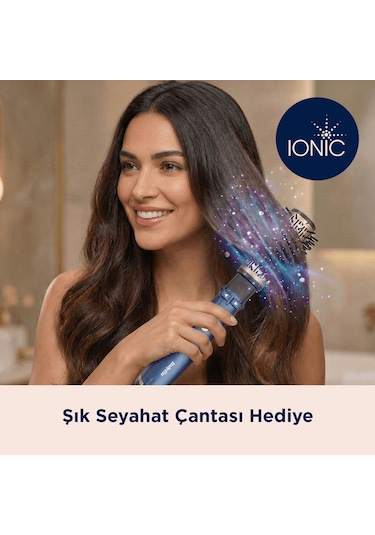 Babyliss AS965E Stylepro 1000 W Döner Başlıklı Hava Üflemeli Saç Şekillendirme Seti
