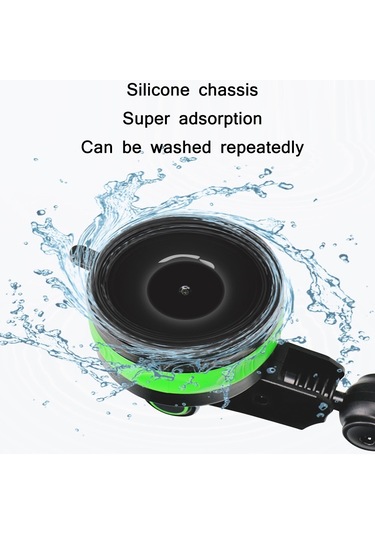 Araba Elmas Vantuz Cep Telefonu Tutucu Siyah