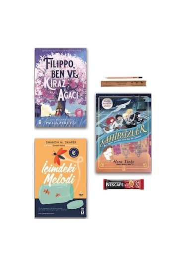 Genç Timaş Filippo Ben ve Kiraz Ağacı - İçimdeki Melodi - Sahipsizler Set 3 Kitap