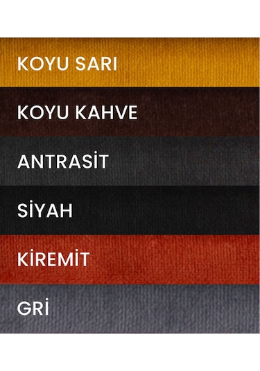 Kadife Dokulu Koyu Kahve Masa Örtüsü Zengin Renk Seçenekli Koyu Kahve