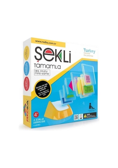 Şekli Tamamla - Zeka Oyunları - Redka