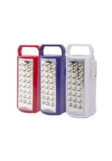 Büyük Led Şarjlı Işıldak 80 Saat Dayanma Süresi Tlf Şarj Edebilen Mavi N11.1643