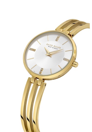 Davıd Guner Dg-8974la-b1 Kadın Kol Saati. Altın