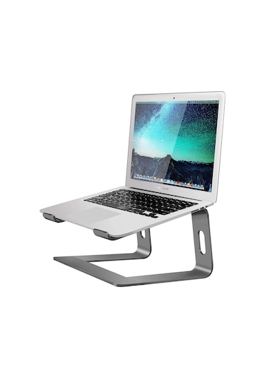 Idock M5 Alüminyum Ergonomik Apple Uyumlu MacBook Bilgisayar Standı Space Gray