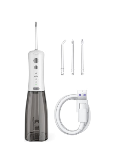 F500 Ipx7 Su Geçirmez 350ml Şarj Edilebilir Taşınabilir El Darbeli Elektrikli Pensesinde Beyaz