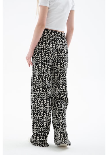 Fashion Friends Bayan Pantolon 25y0179k1 Siyah Siyah