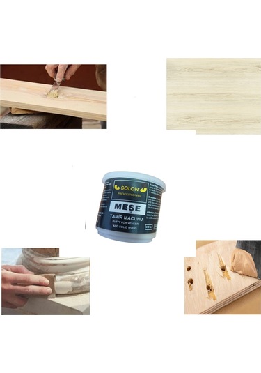 Çok Amaçlı Ahşap Parke Masa Sehpa Çizik Çok Amaçlı Tamir Dolgu Macunu Meşe 240 Gr