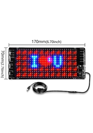 Monozone Araç Car Led Ekran Tabelaları Kayan Yazı