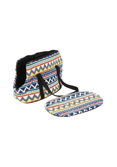 Hangfox Klasik Stil Köpek/kedi Taşıma Çantası - Askılı Dışarı Çıkış Torbası Büyük Boy 55x26x27cm, 6 Kg'a Kadar