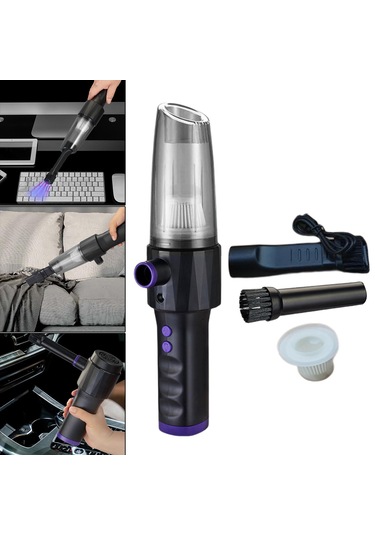 Suntek 2'si 1 Arada 10000MA Kuru Islak Kullanım El Süpürgesi