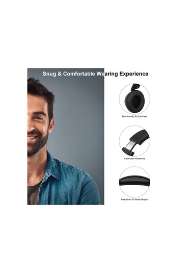 Kangvka Nubwo N12 Kablolu Oyun Kulaklığı 50mm Sürücü, Gürültü Engelleme Mikrofon, Ses Kontrolü, Kolay Uyumlu, Pc/ps4/xbox Uyumlu Siyah