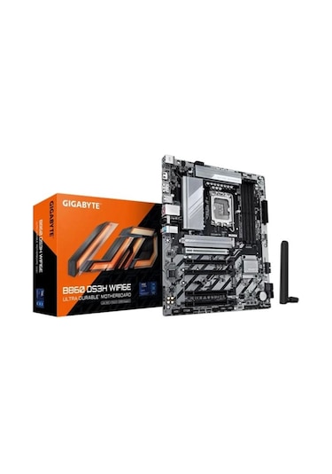 Gıgabyte B860 Ds3h Wıfı6e Ddr5 Hdmı-dp Type-c Pcıe 5.0 1851p Atx