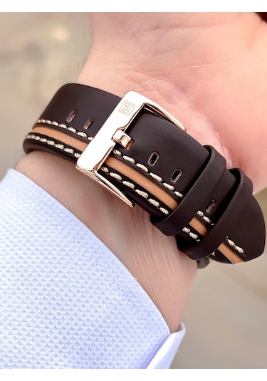 Naviforce Deri Kordon İç Fonksiyonları Aktif 3 Atm Suya Dayanıklı Erkek Kol Saati E.nvf.k.9110