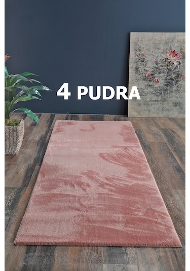 Lüle Halı Peluş Yüzey Kaymaz Taban Yolluk Halı