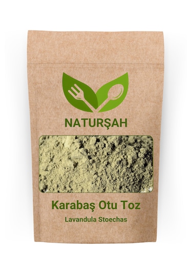 Naturşah Karabaş Otu Toz Öğütülmüş Lavandula Stoechas 1 KG