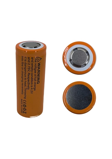 Hedyex 26650 Şarjlı Pil 8800mah 4.2v Li-ion Pil 1li Premium